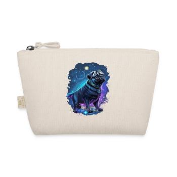 mythical pug dog - Organic Pouch - nature - Front