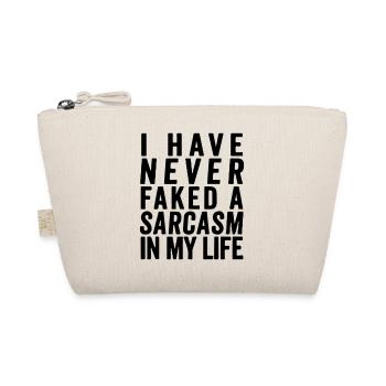 Je n'ai jamais simulé un sarcasme de ma vie - Trousse biologique - nature - Devant