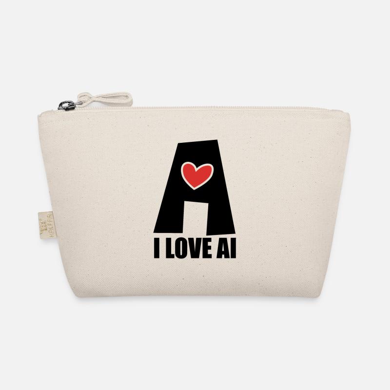 Artificial Intelligence - I love AI - Digital Bio-Täschchen
