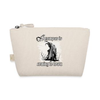 Crampus T-shirt for the spookiest time of the - Organic Pouch - nature - Front