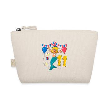 Avec Sirène - Anniversaire de fille 11 ans - Trousse biologique - nature - Devant