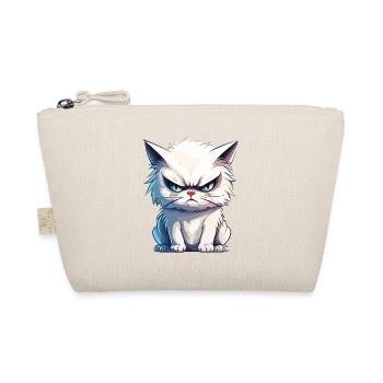 chat grincheux grincheux grincheux miaou drôle - Trousse biologique - nature - Devant