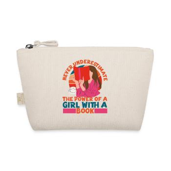 Feminist Never Underestimate The - Organic Pouch - nature - Front