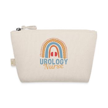 Urology Nurse Boho Rainbow - Organic Pouch - nature - Front