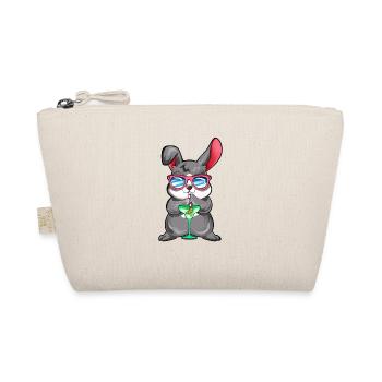 Lapin comique dégustant un cocktail - Trousse biologique - nature - Devant