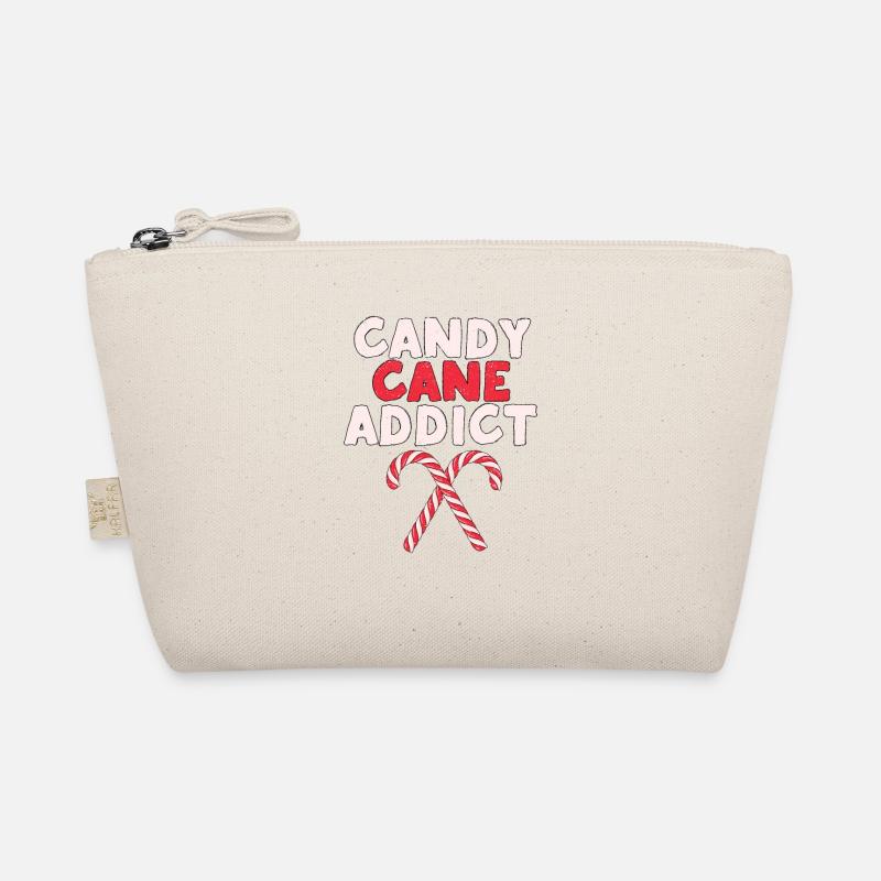 Candy Cane Addict Drôle d’amour de Noël Trousse biologique
