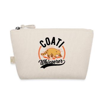 Coati Whisperer Proboscis Bear Coati - Organic Pouch - nature - Front