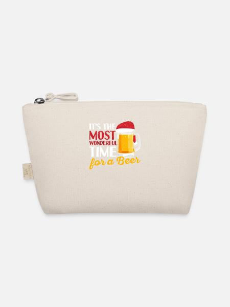 It's the best time for a beer-soaked - Organic Pouch - nature - Front
