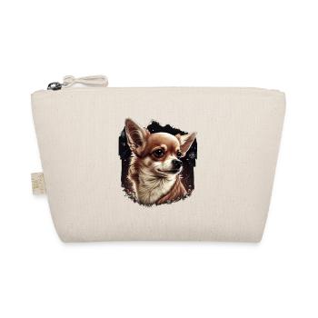 Chihuahua | Merry Christmas | X-Mas Tree | Cute - Organic Pouch - nature - Front