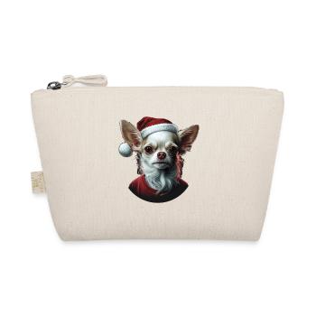 Chihuahua | Merry Christmas | X-Mas Tree | Cute - Organic Pouch - nature - Front