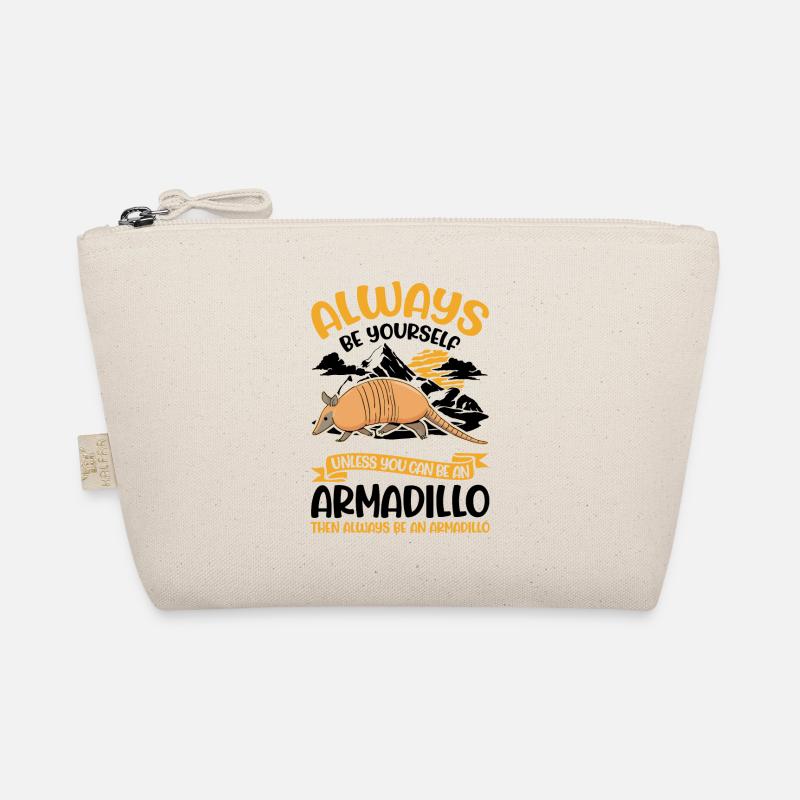 Always be yourself Armadillo Gürteltier Organic Pouch