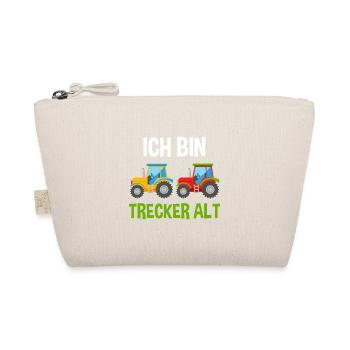 Landwirt 2. Geburtstag Trecker Traktor Bauernhof - Bio-Täschchen - Natur - Vorne