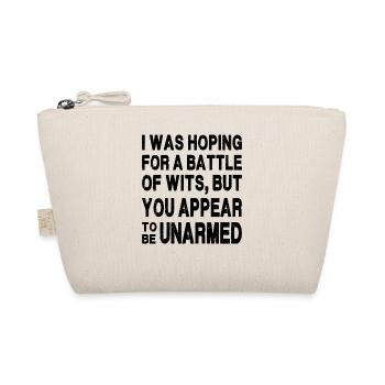 I was hoping for a battle of witsI was hoping for - Organic Pouch - nature - Front