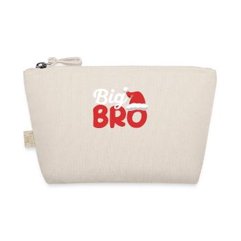 Big Bro Santa Brother Christmas Family Matching - Organic Pouch - nature - Front