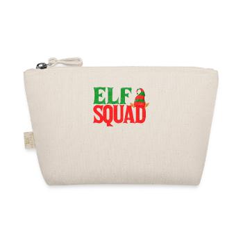 Elf Squad Weihnachten Matching Familie Pyjamas Fun - Bio-Täschchen - Natur - Vorne