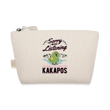 Kakapo Bird Night Parrot - Organic Pouch - nature - Front