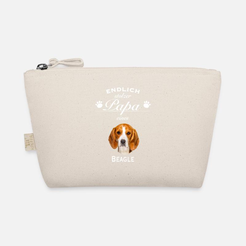 Endlich stolzer Papa - Beagle Bio-Täschchen