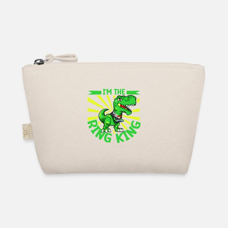 I'm the Ring King - Ring Bearer Organic Pouch