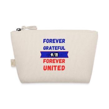 Forefer Grateful - Organic Pouch - nature - Front