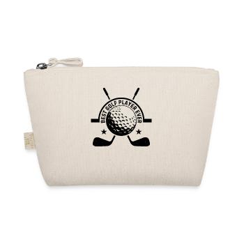 Best Golf Player Ever - Golfing Golfer - Organic Pouch - nature - Front