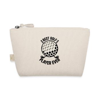 Golfing Golfer Golf Player - Best Golf Player Ever - Organic Pouch - nature - Front