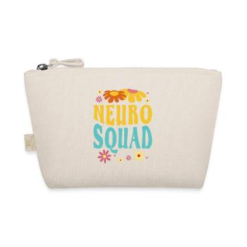 Neuro Squad Neurowissenschaften Blumen Outfit - Bio-Täschchen - Natur - Vorne
