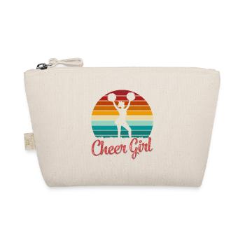 Cheer Girl Cheerleading Cheerleader - Bio-Täschchen - Natur - Vorne