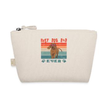 Dog breed dachshund for dog lovers - Organic Pouch - nature - Front