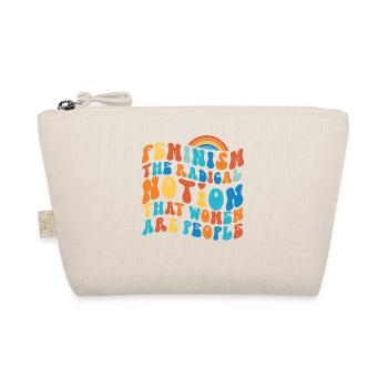 Feminist Feminism The Radical - Organic Pouch - nature - Front