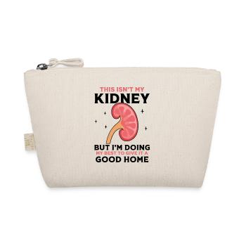 This isn't my Kidney but I'm doing my best - Bio-Täschchen - Natur - Vorne