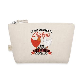 Chicken Quote Farming Hen Chicken Farmer - Organic Pouch - nature - Front