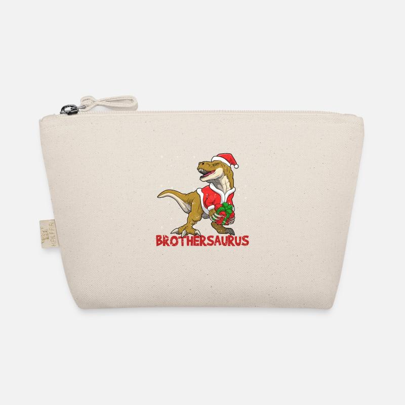 Brothersaurus Brother Dinosaur Christmas Organic Pouch