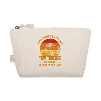 Tow Trucker By Day, Tow Trucker By Night Driver O - Bio-Täschchen - Natur - Vorne