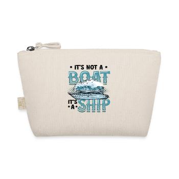 It's not a boat, it's a ship - Organic Pouch - nature - Front