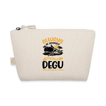 Always be yourself Degu Walddegu - Organic Pouch - nature - Front