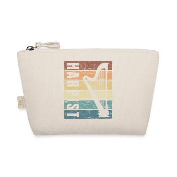 Harp, harpist, plucked instrument, musician - Organic Pouch - nature - Front