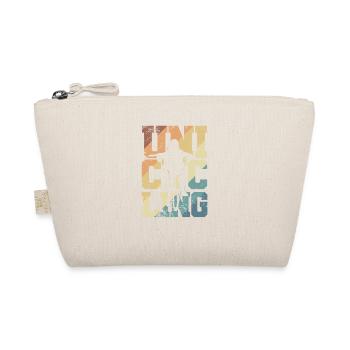 Unicycling Hobby Balance Sport - Organic Pouch - nature - Front