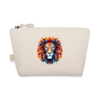 Tête de Lion Lion Couleurs Zodiaque Signes Colorés - Trousse biologique - nature - Devant