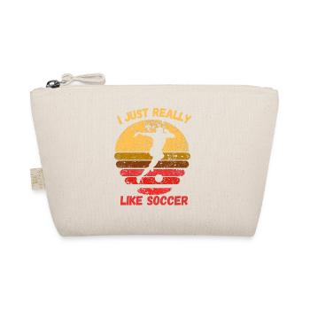 J’aime vraiment le football - Trousse biologique - nature - Devant