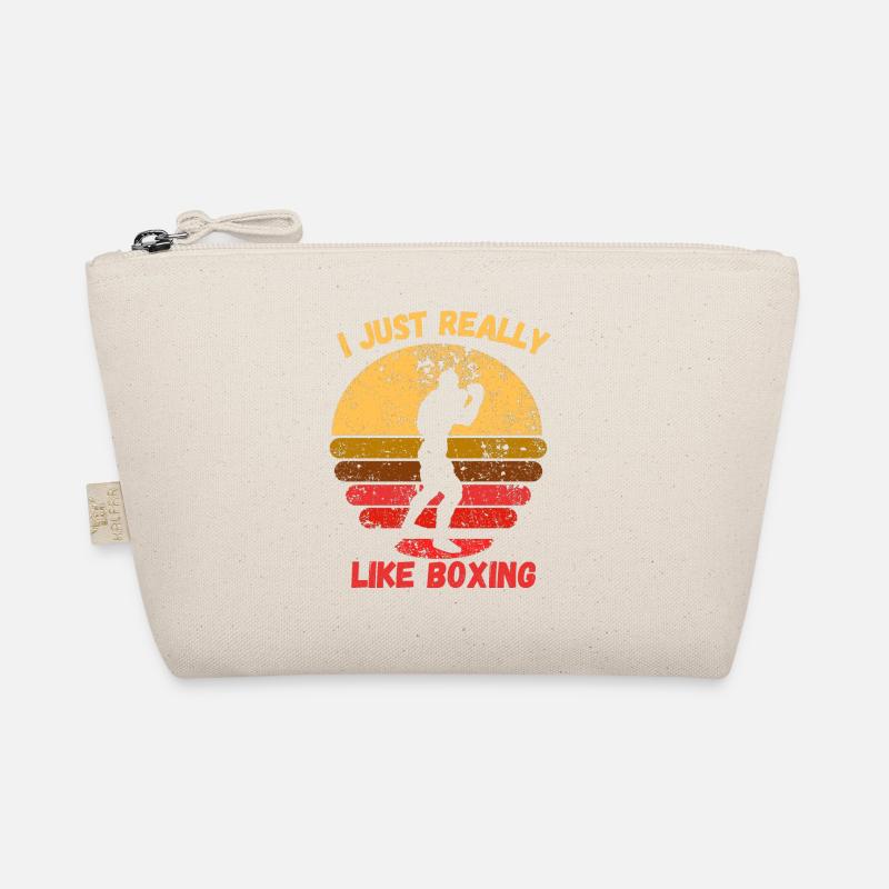 I Just Really Like Boxing - Organic Pouch - nature