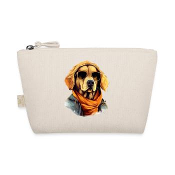 Golden retriever dans la rue | Amoureux des chiens - Trousse biologique - nature - Devant