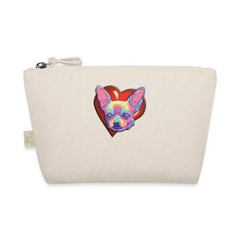 Dog Chihuahua Dog Owner Gechenkidee - Organic Pouch - nature - Front