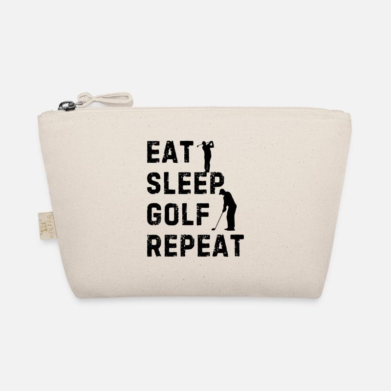 Eat Sleep Golf Repeat - Golfing Golf Player Bio-Täschchen
