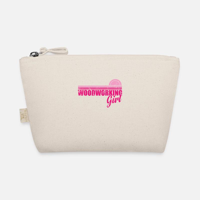 Woodworking Girl Forestry Worker Organic Pouch
