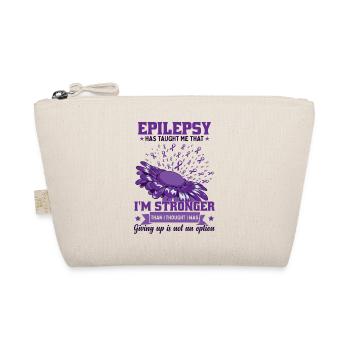 I May Have Epilepsy - Organic Pouch - nature - Front
