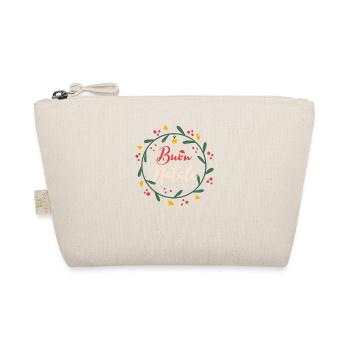 Buon Natale Italien Stolz Xmas Feiertag - Bio-Täschchen - Natur - Vorne