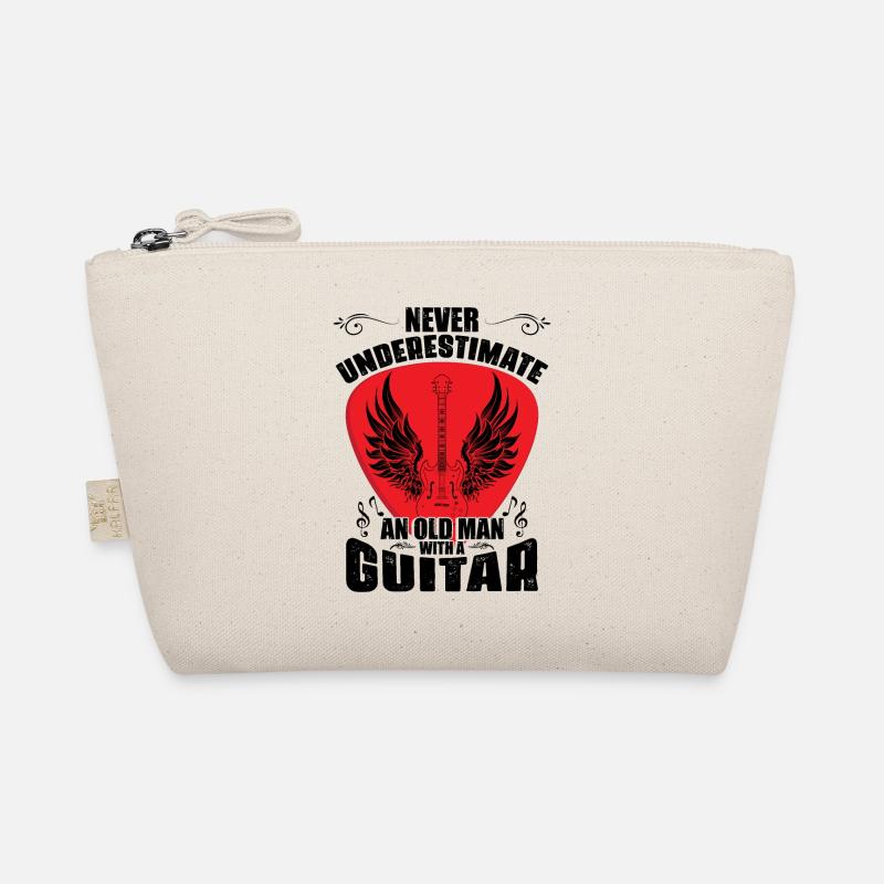 Old Man With A Guitar | Music | Guitarist Organic Pouch