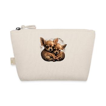 Chihuahua Welpen - Niedliche kleine Hunde Liebe - Bio-Täschchen - Natur - Vorne