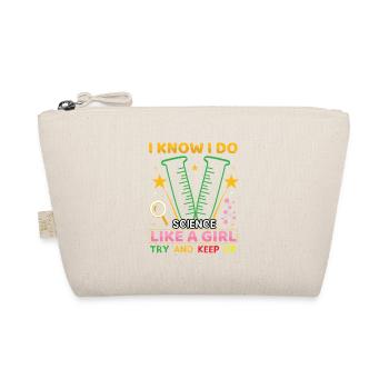 Je sais que je fais de la science comme une fille qui essaie de suivre le rythme - Trousse biologique - nature - Devant