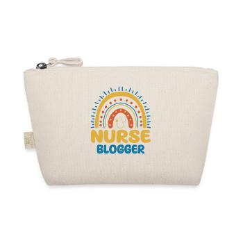 Krankenschwester Blogger Boho Regenbogen - Bio-Täschchen - Natur - Vorne